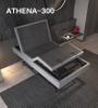 ATHENA-300 OEM ODM Adjustable Electric Bed Frame Suitable for Apartments and Bedrooms